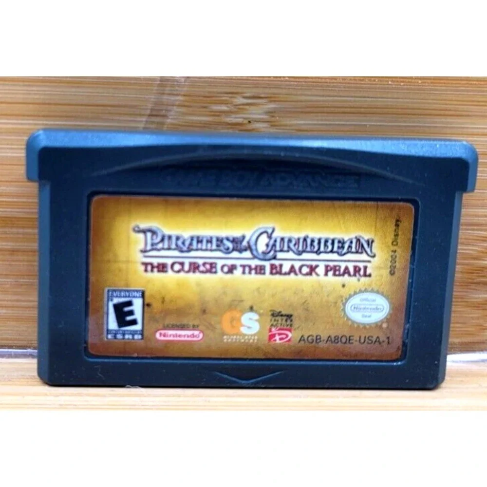 Pirates of the Caribbean Curse of Black Pearl Cartridge Only Gameboy Advance  GB
